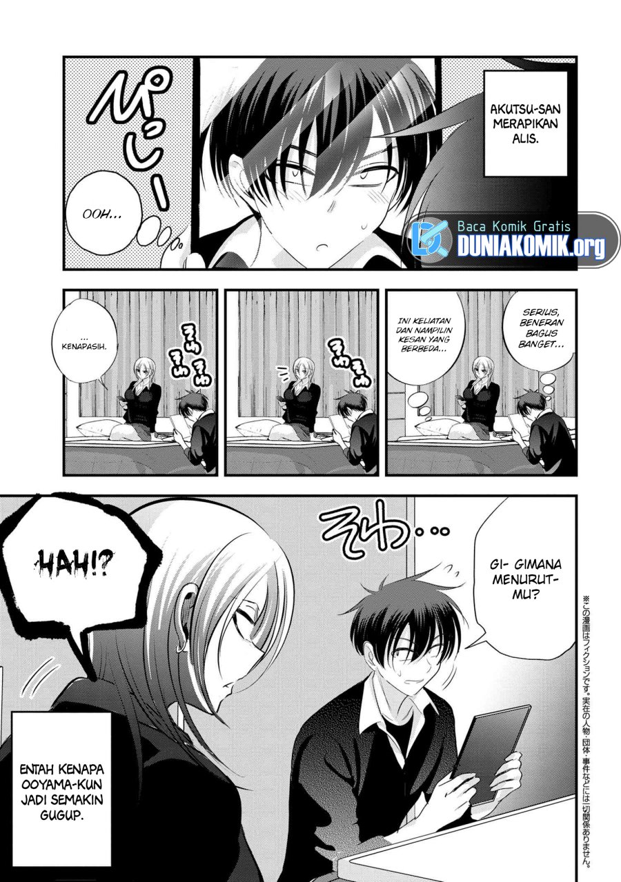 Please Go Home, Akutsu-san! Chapter 153 Bahasa Indonesia