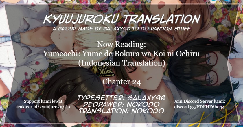 Yumeochi: Dreaming of Falling For You Chapter 24 Bahasa Indonesia