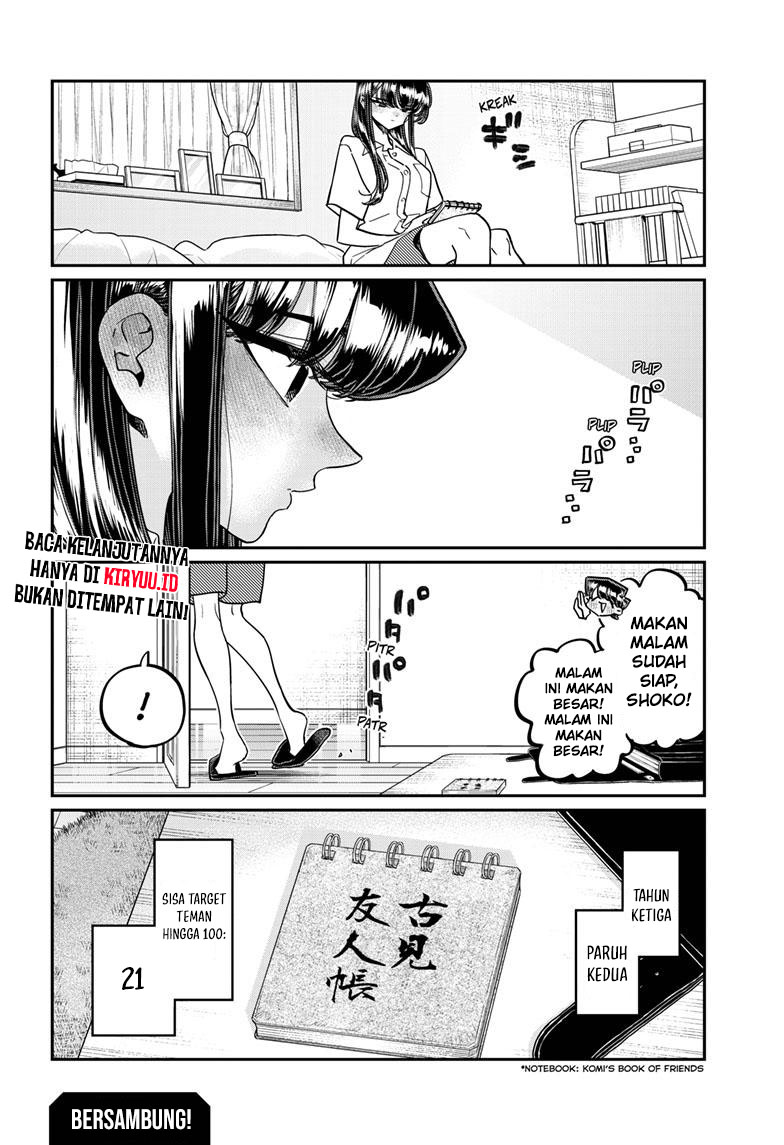 Komi san wa Komyushou Desu Chapter 416