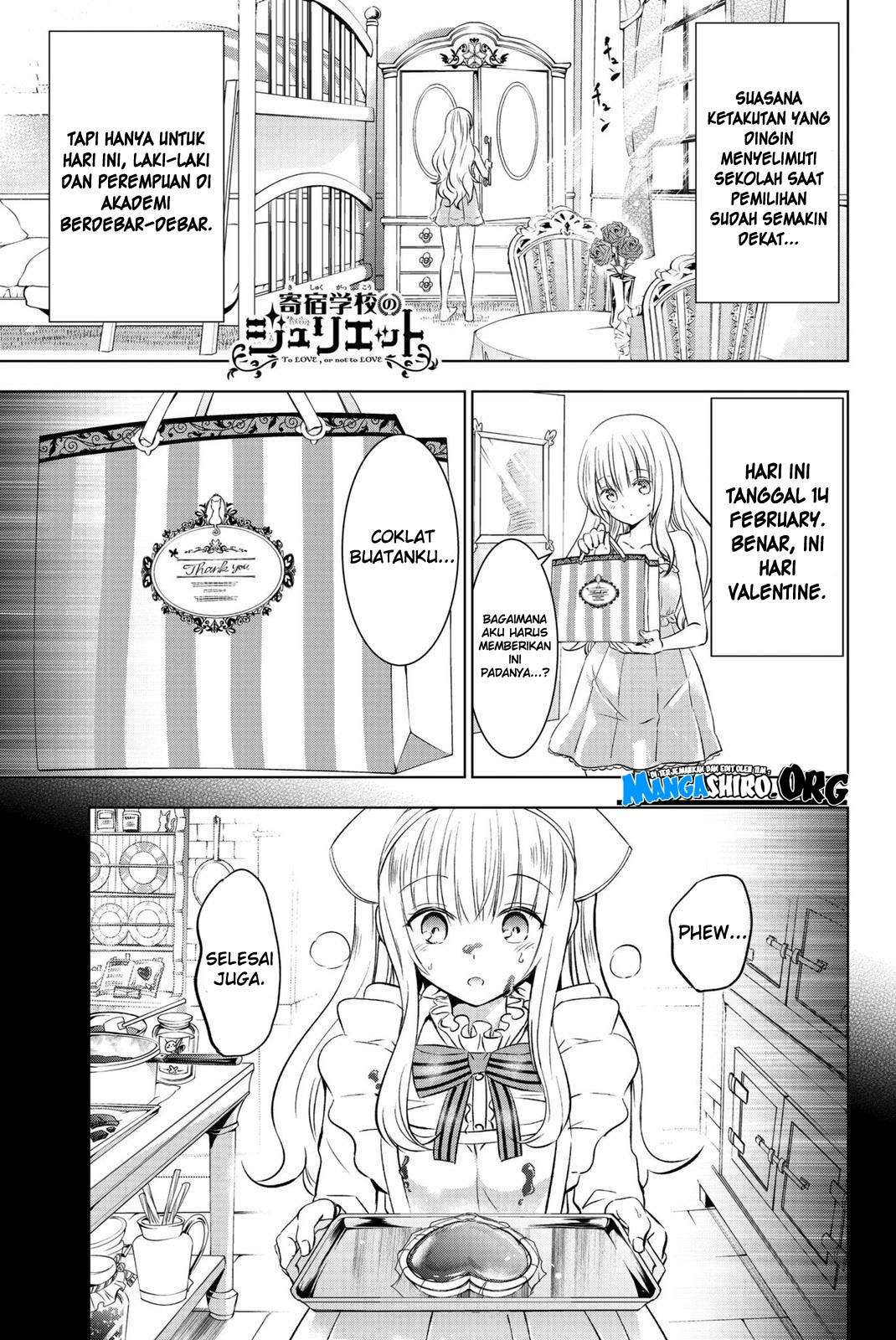 Kishuku Gakkou no Juliet Chapter 66 Bahasa Indonesia