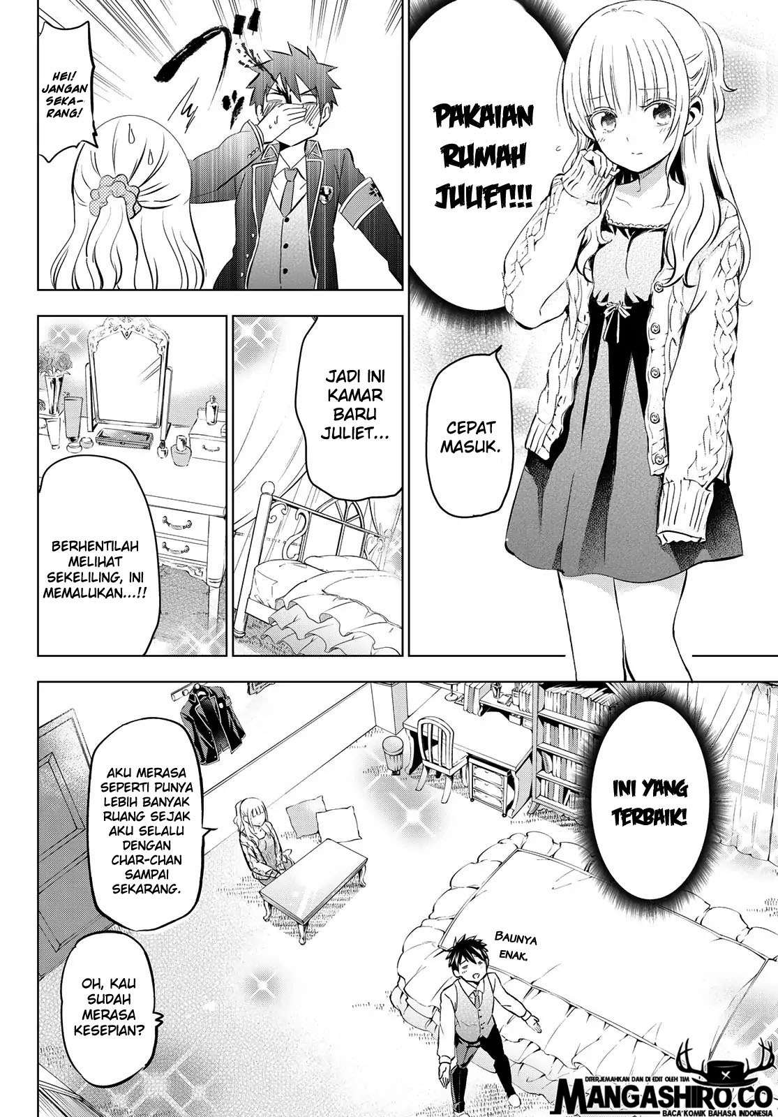 Kishuku Gakkou no Juliet Chapter 98 Bahasa Indonesia