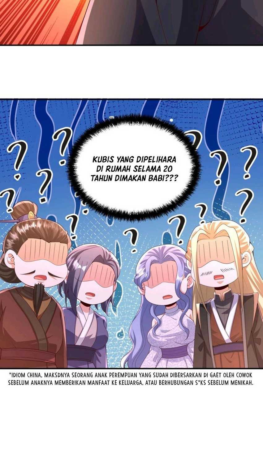 It’s Over! The Queen’s Soft Rice Husband is Actually Invincible Chapter 248 Bahasa Indonesia