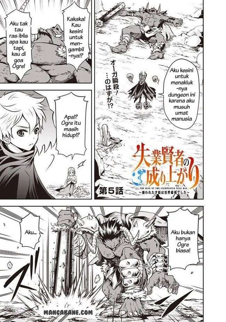 Shitsugyou Kenja no Nariagari Chapter 05 Bahasa Indonesia