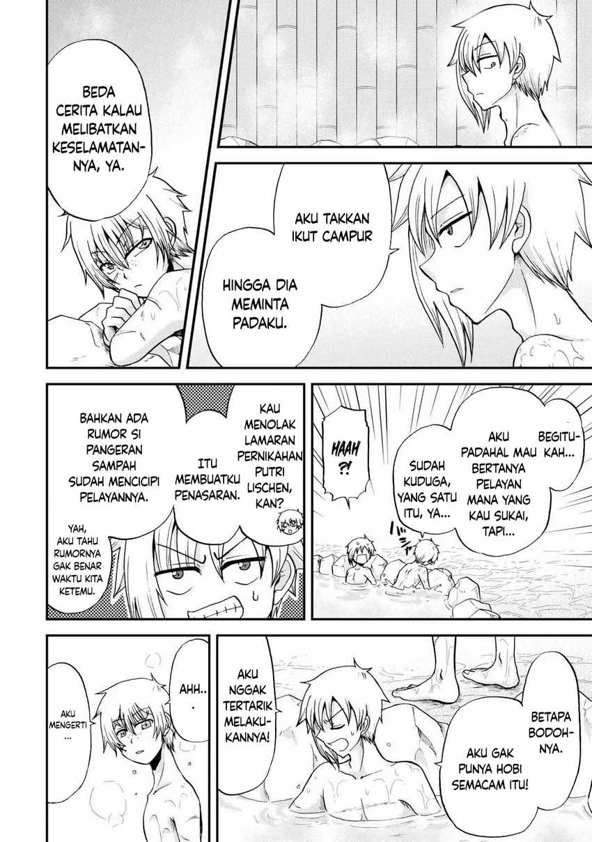 Zensei wa Ken Mikado. Konjou Kuzu Ouji Chapter 36 Bahasa Indonesia