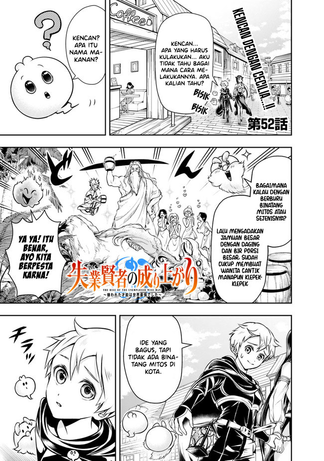 Shitsugyou Kenja no Nariagari Chapter 52 Bahasa Indonesia