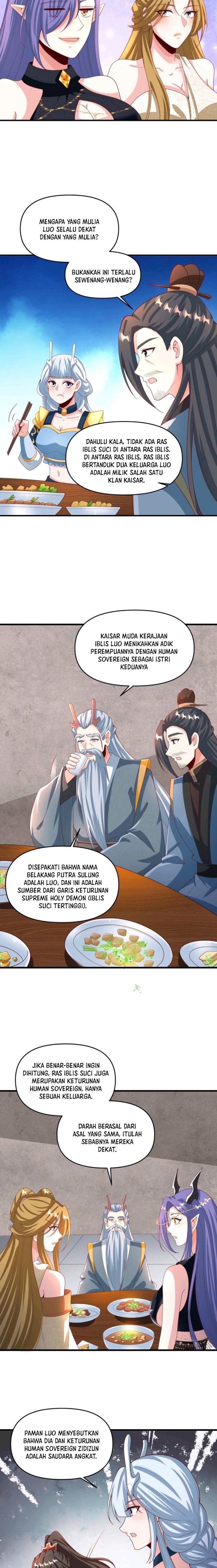 It’s Over! The Queen’s Soft Rice Husband is Actually Invincible Chapter 213 Bahasa Indonesia