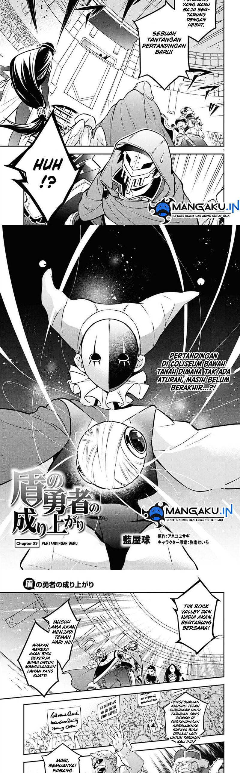 Tate no Yuusha no Nariagari Chapter 99 Bahasa Indonesia