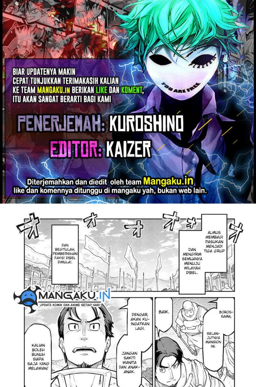 Isekai Kenkokuki Chapter 58.2 Bahasa Indonesia