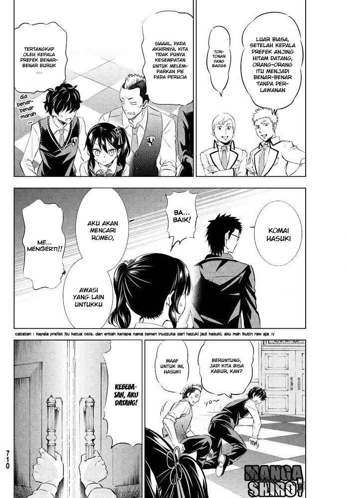 Kishuku Gakkou no Juliet Chapter 18 Bahasa Indonesia