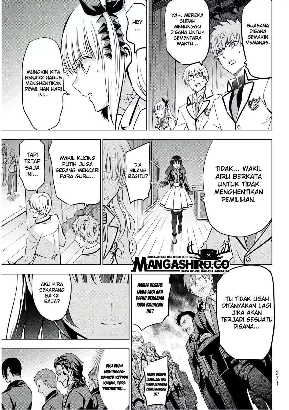 Kishuku Gakkou no Juliet Chapter 85 Bahasa Indonesia