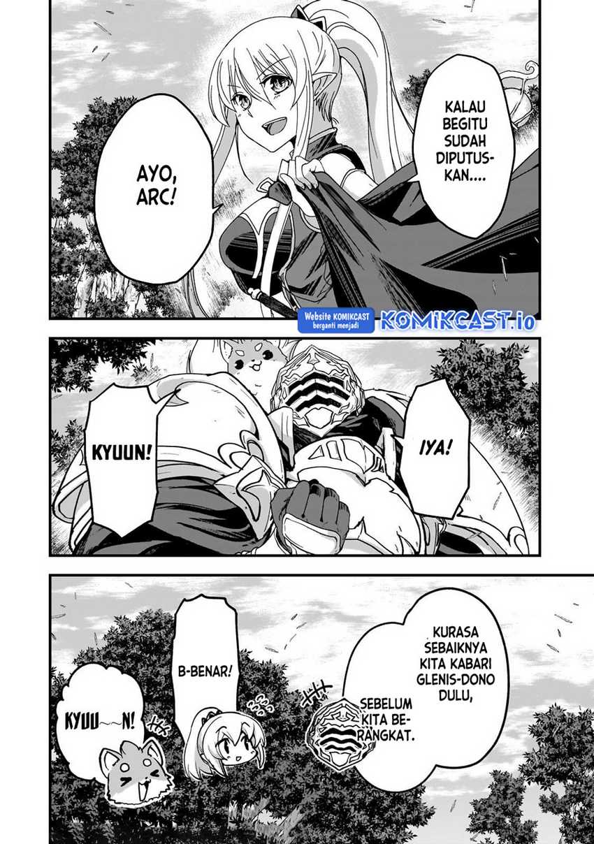 Gaikotsu Kishi-sama, Tadaima Isekai e Odekakechuu Chapter 59 Bahasa Indonesia