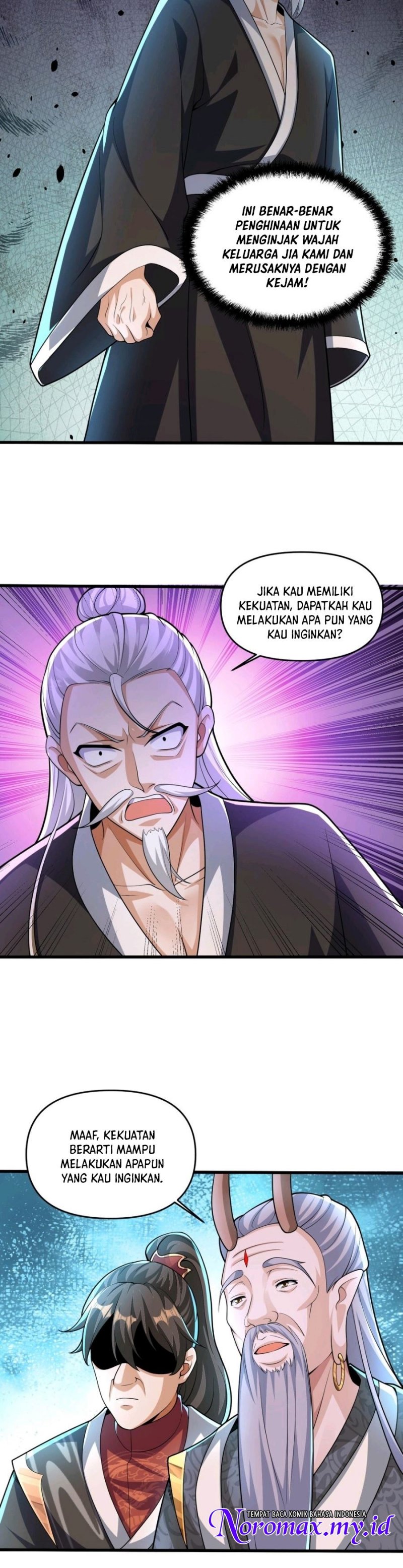 It’s Over! The Queen’s Soft Rice Husband is Actually Invincible Chapter 240 Bahasa Indonesia