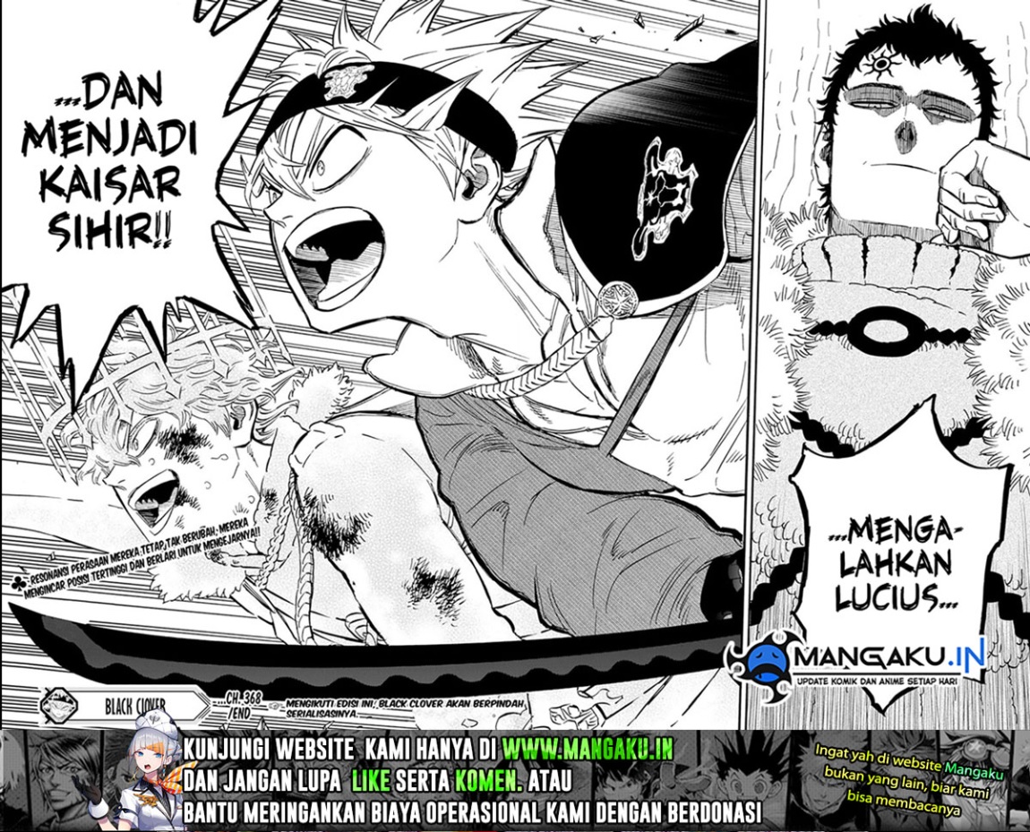 Black Clover Chapter 368 Bahasa Indonesia