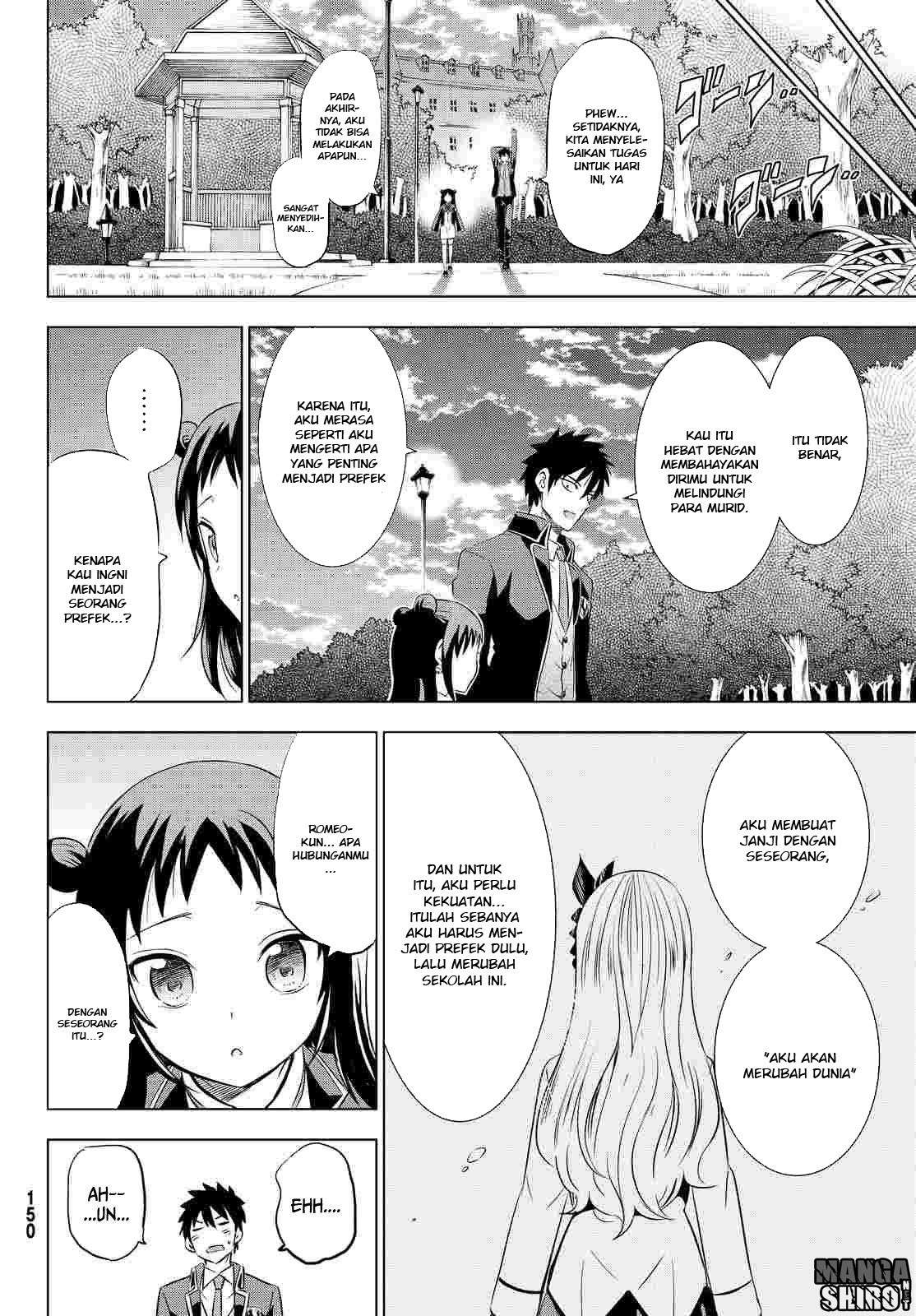 Kishuku Gakkou no Juliet Chapter 19 Bahasa Indonesia