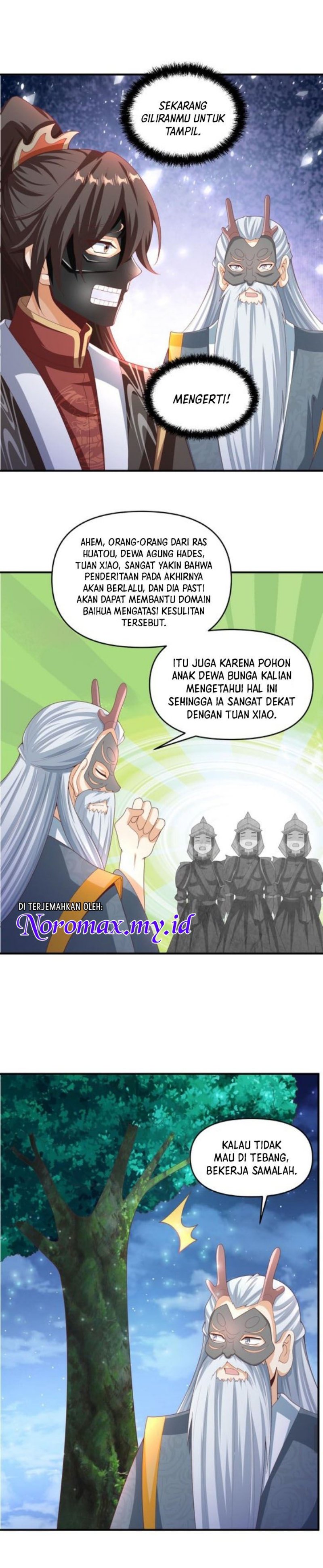 It’s Over! The Queen’s Soft Rice Husband is Actually Invincible Chapter 256 Bahasa Indonesia