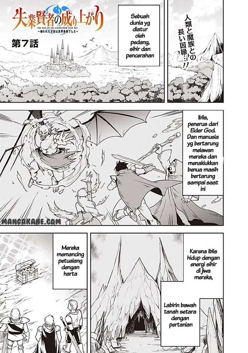 Shitsugyou Kenja no Nariagari Chapter 07 Bahasa Indonesia