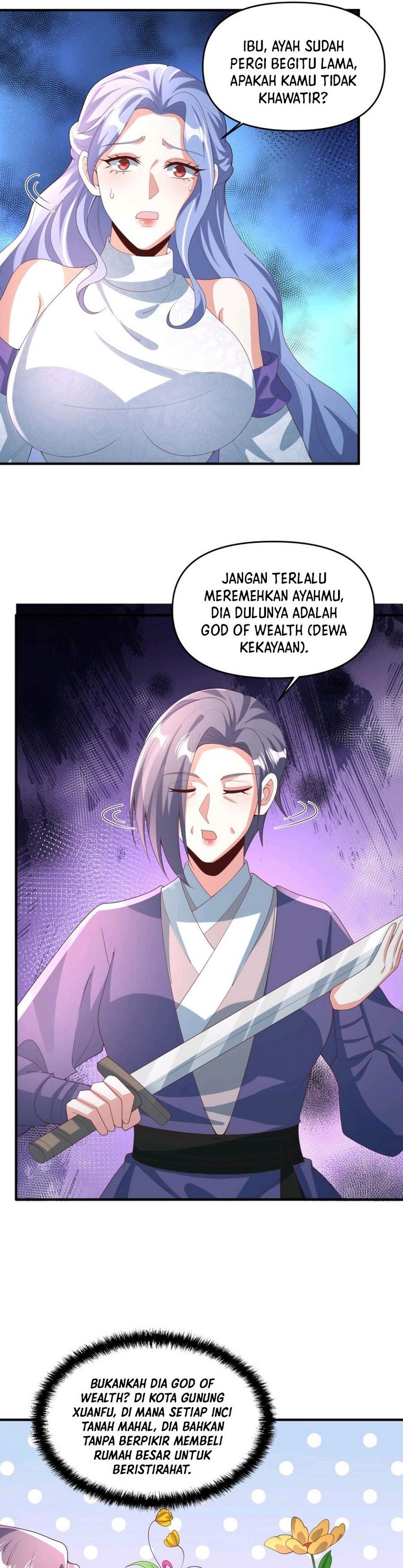 It’s Over! The Queen’s Soft Rice Husband is Actually Invincible Chapter 232 Bahasa Indonesia