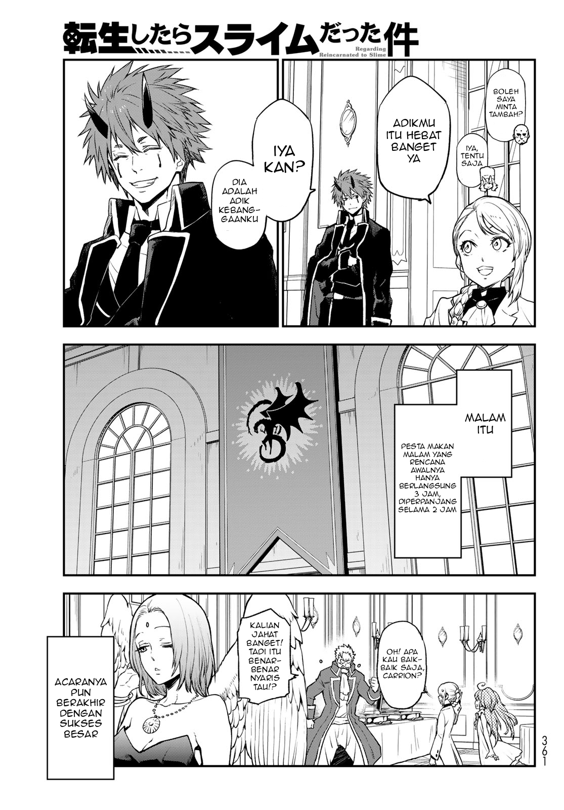 Tensei Shitara Slime Datta Ken Chapter 110