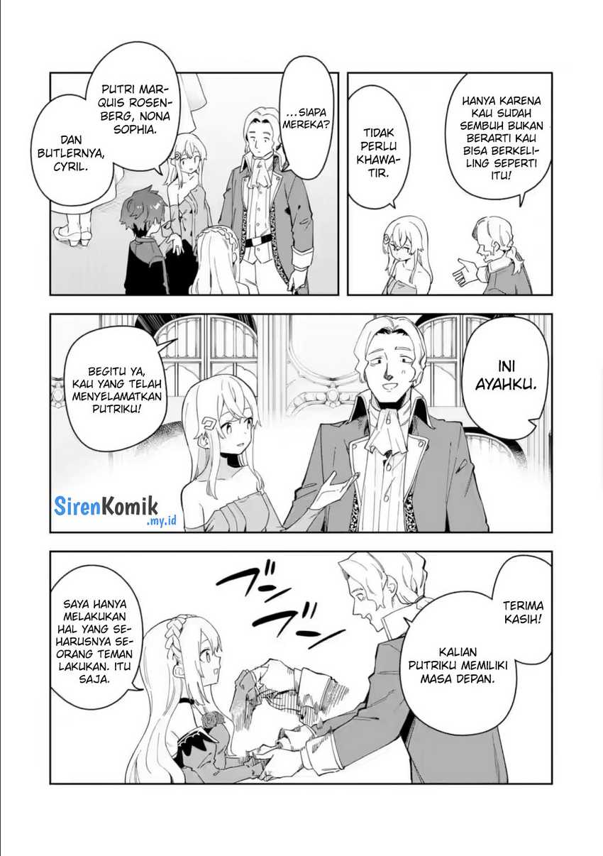 Akuyaku Reijou no Shitsuji-sama: Hametsu Flag wa Ore ga Tsubusasete itadakimasu Chapter 34 End Bahasa Indonesia