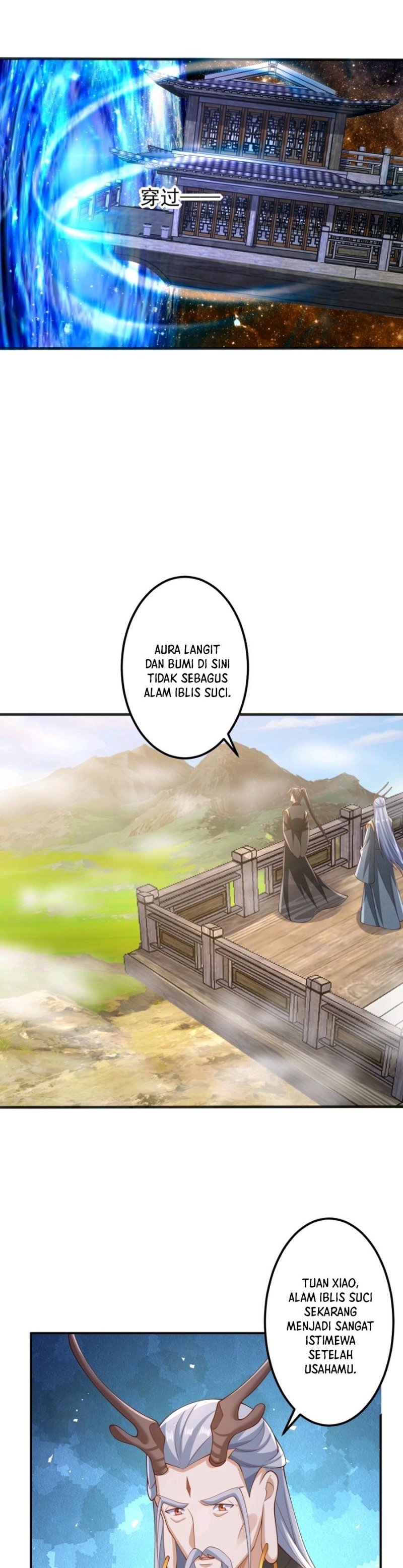 It’s Over! The Queen’s Soft Rice Husband is Actually Invincible Chapter 226 Bahasa Indonesia
