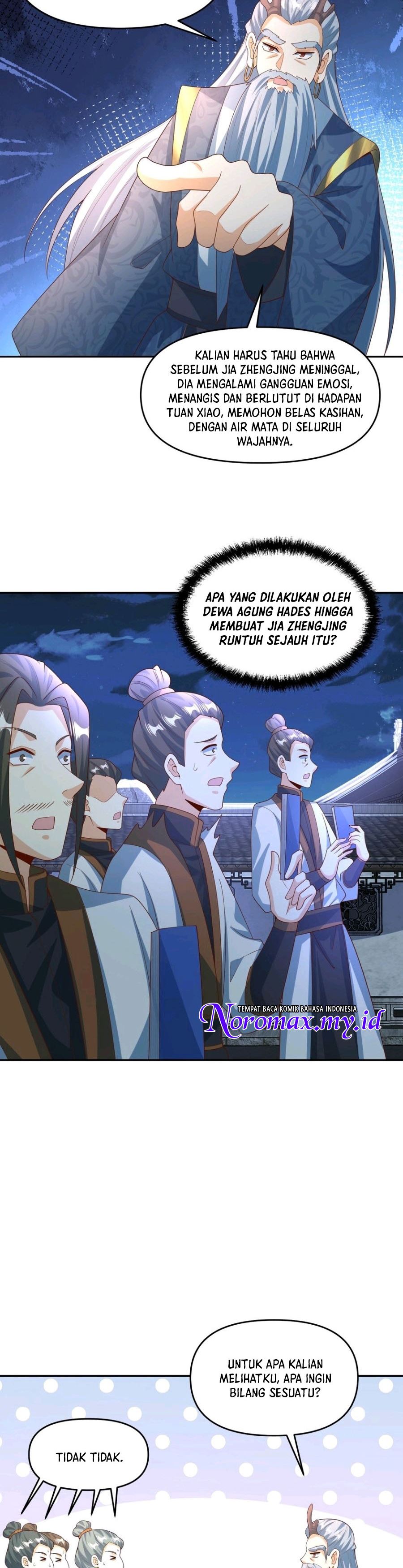 It’s Over! The Queen’s Soft Rice Husband is Actually Invincible Chapter 246 Bahasa Indonesia