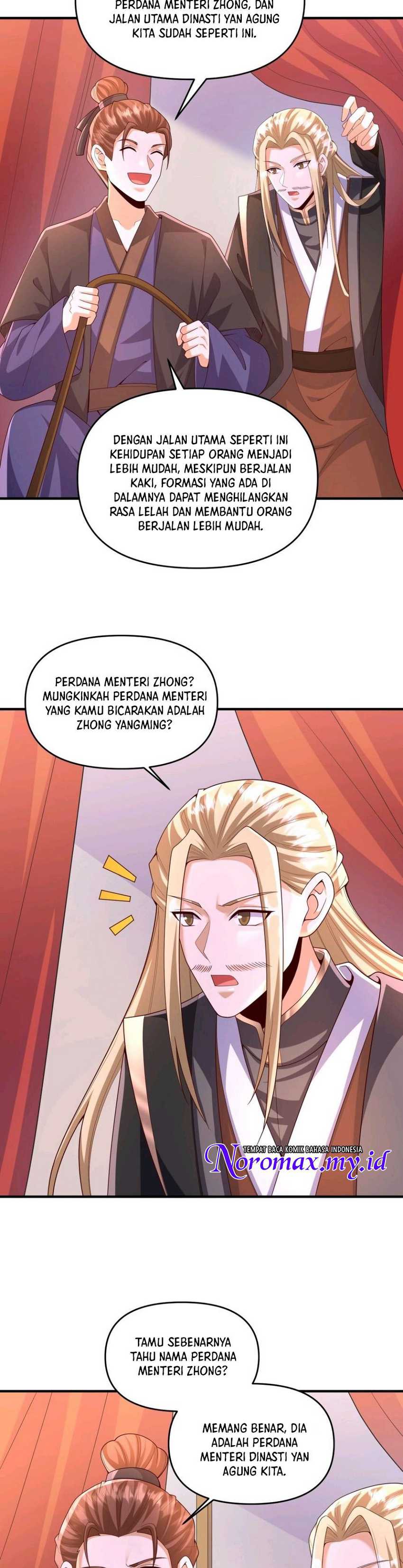 It’s Over! The Queen’s Soft Rice Husband is Actually Invincible Chapter 248 Bahasa Indonesia