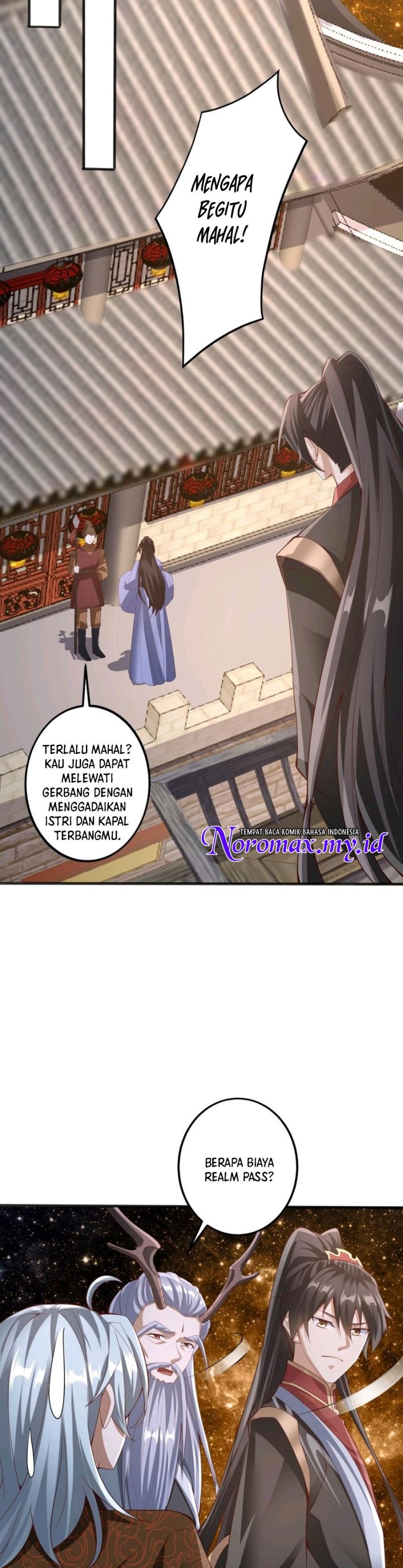 It’s Over! The Queen’s Soft Rice Husband is Actually Invincible Chapter 225 Bahasa Indonesia