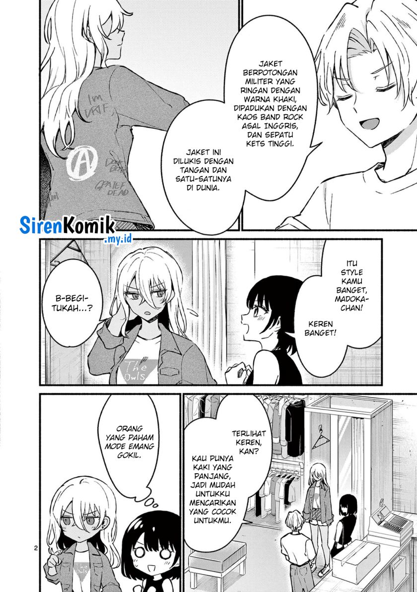 Shiotaiou no Sato-san ga Ore ni dake Amai Chapter 35 Bahasa Indonesia