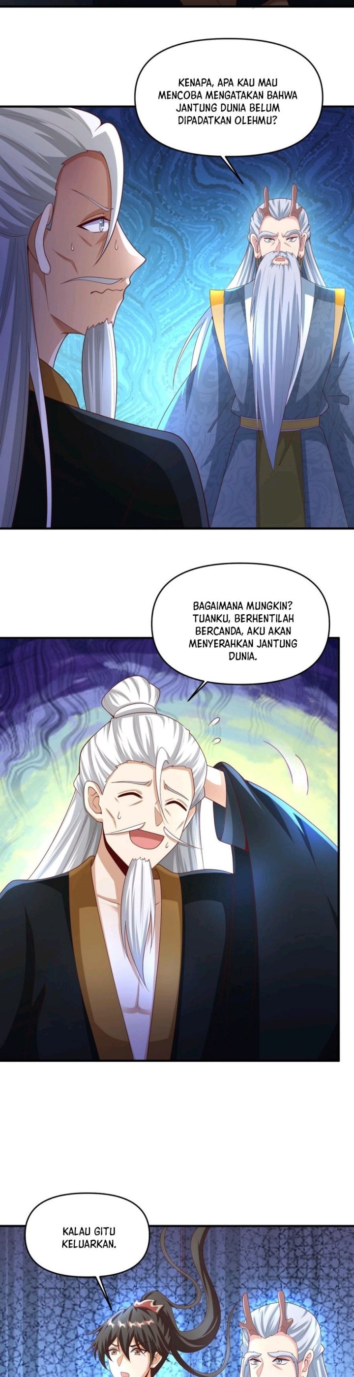 It’s Over! The Queen’s Soft Rice Husband is Actually Invincible Chapter 238 Bahasa Indonesia