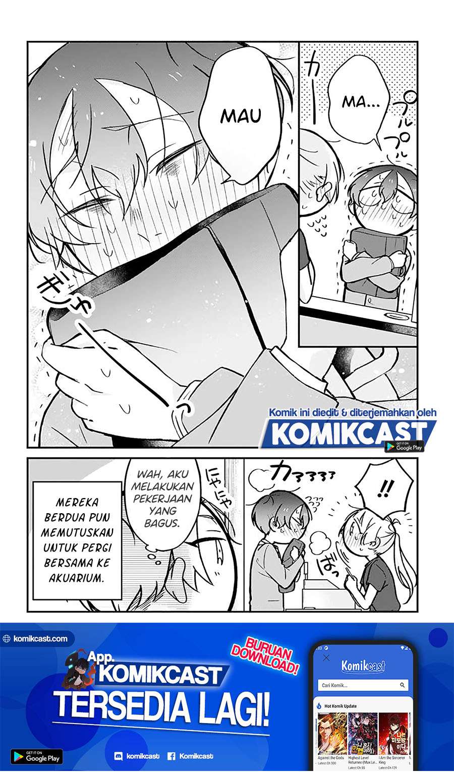 The Story of a Waitress and Her Customer Chapter 10 Bahasa Indonesia