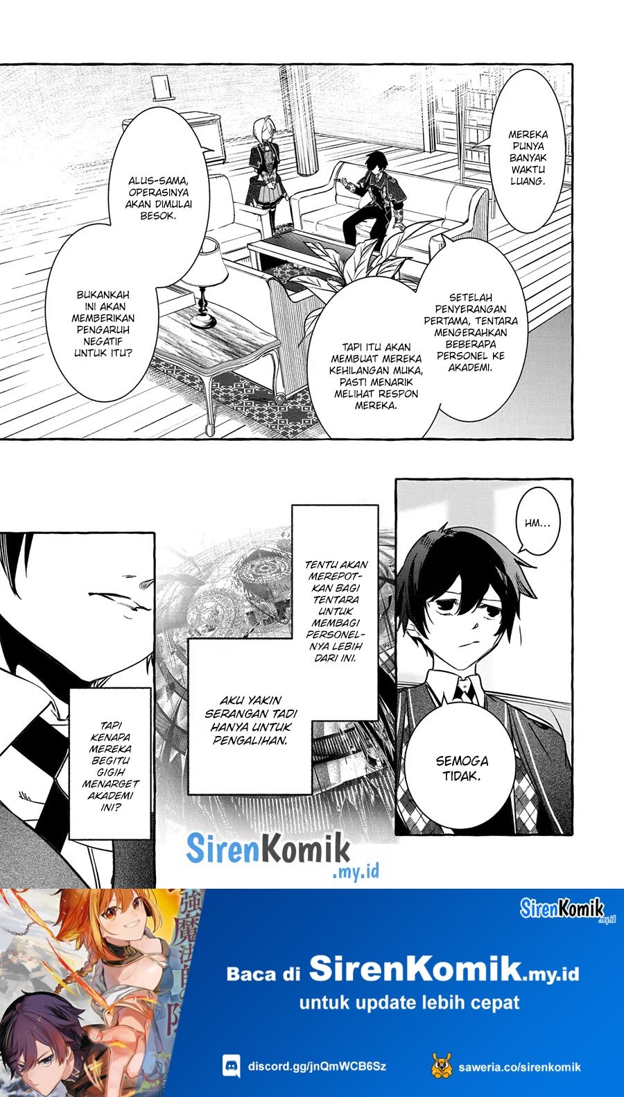 Saikyou Mahoushi no Inton Keikaku: The Alternative Chapter 24 Bahasa Indonesia