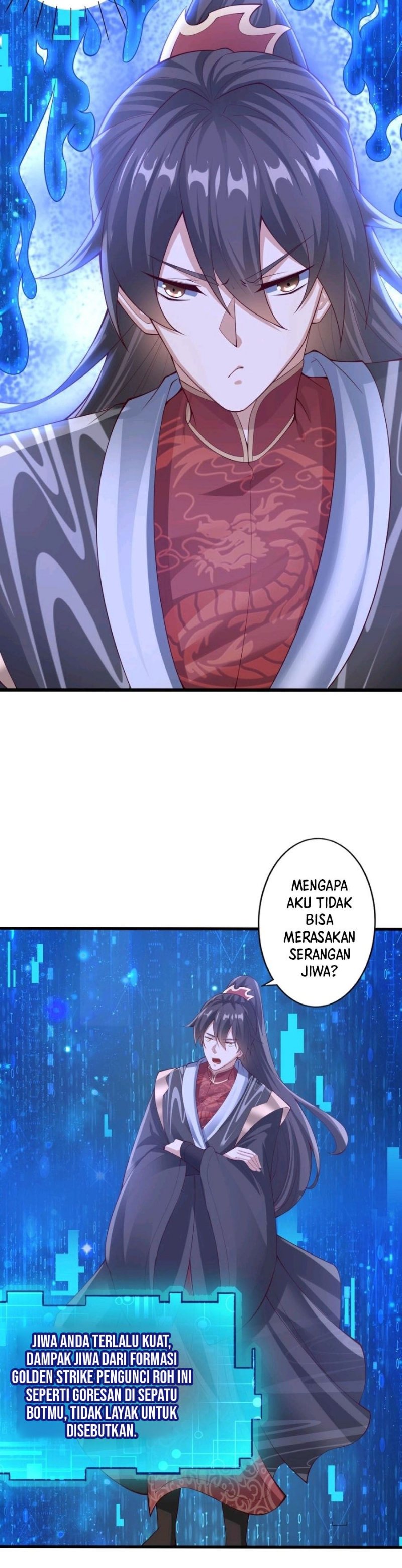 It’s Over! The Queen’s Soft Rice Husband is Actually Invincible Chapter 243 Bahasa Indonesia