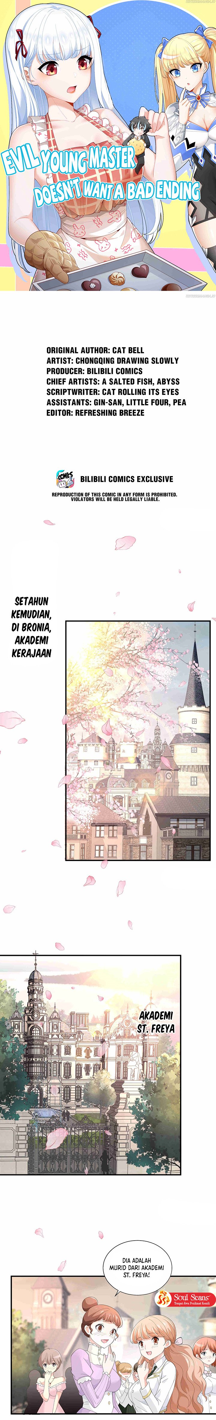 Little Tyrant Doesn’t Want to Meet with a Bad End Chapter 55 Bahasa Indonesia