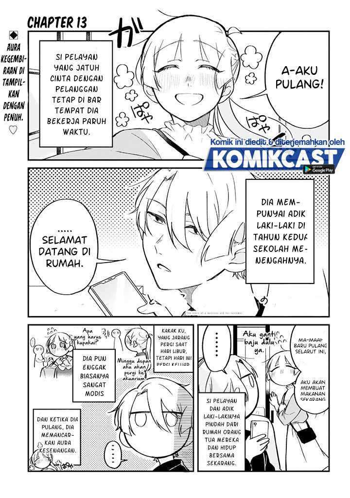 The Story of a Waitress and Her Customer Chapter 13 Bahasa Indonesia
