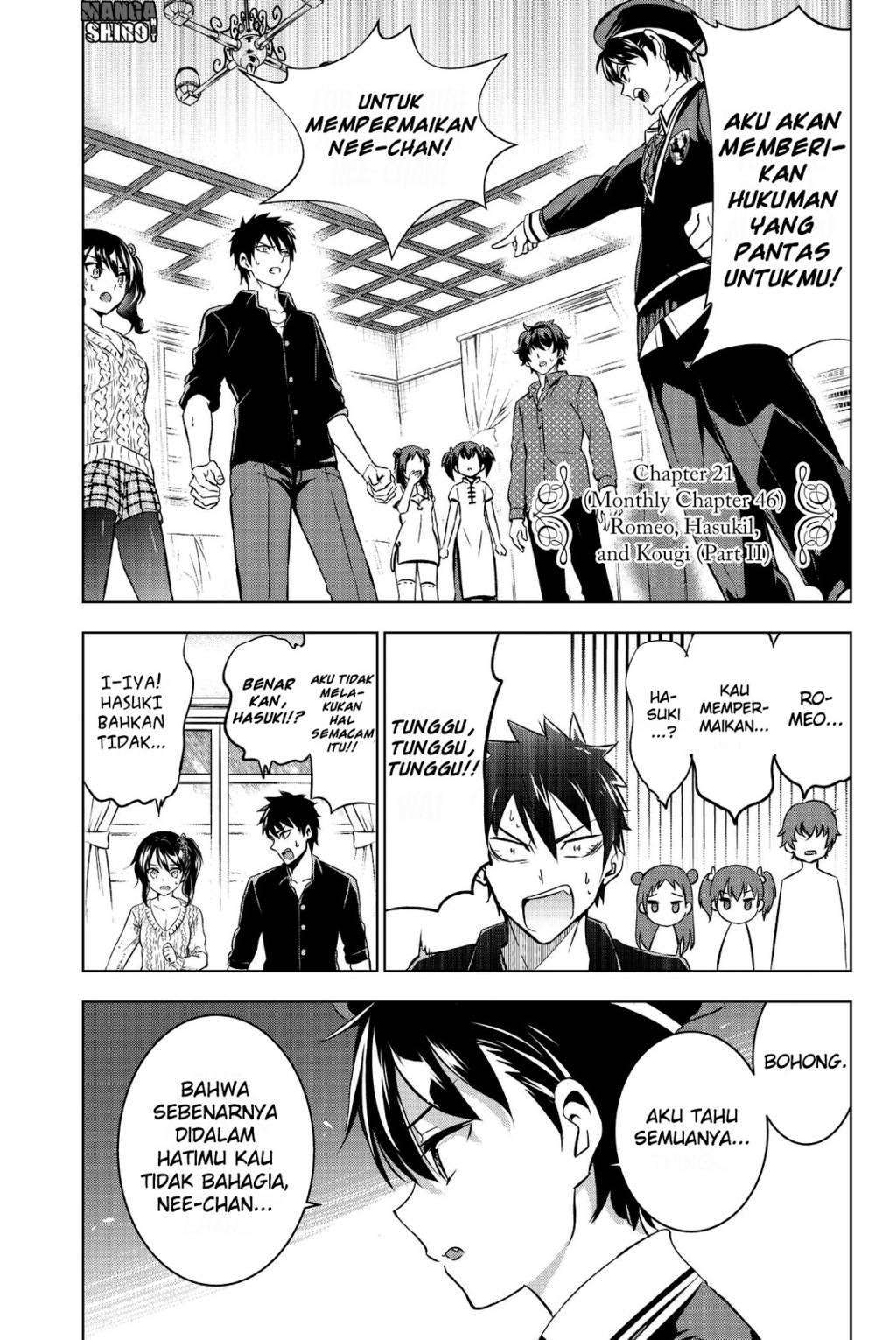 Kishuku Gakkou no Juliet Chapter 46 Bahasa Indonesia