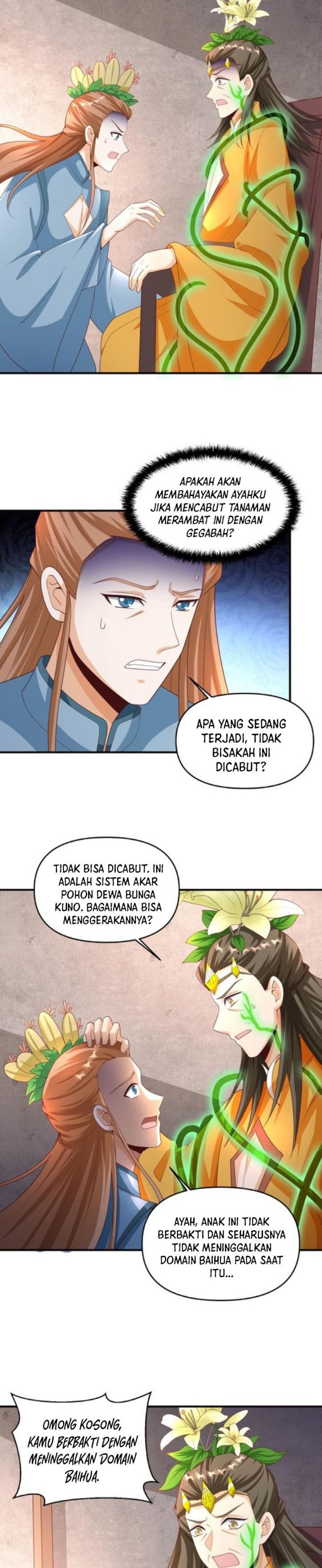 It’s Over! The Queen’s Soft Rice Husband is Actually Invincible Chapter 256 Bahasa Indonesia