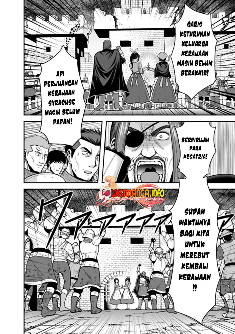 Kujibiki Tokushou Musou Harem-ken Chapter 40.2 Bahasa Indonesia