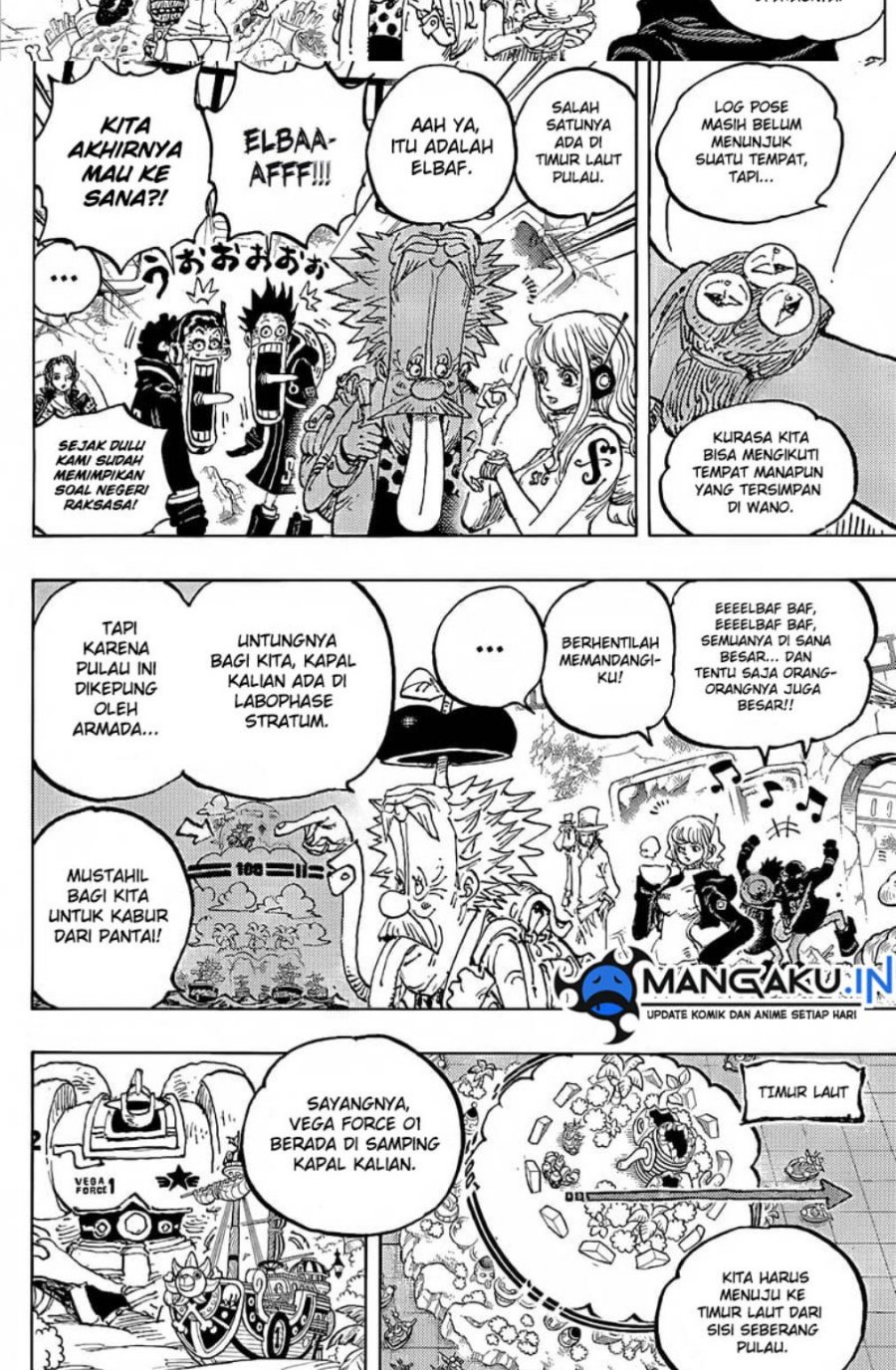 One Piece Chapter 1090 HQ Bahasa Indonesia