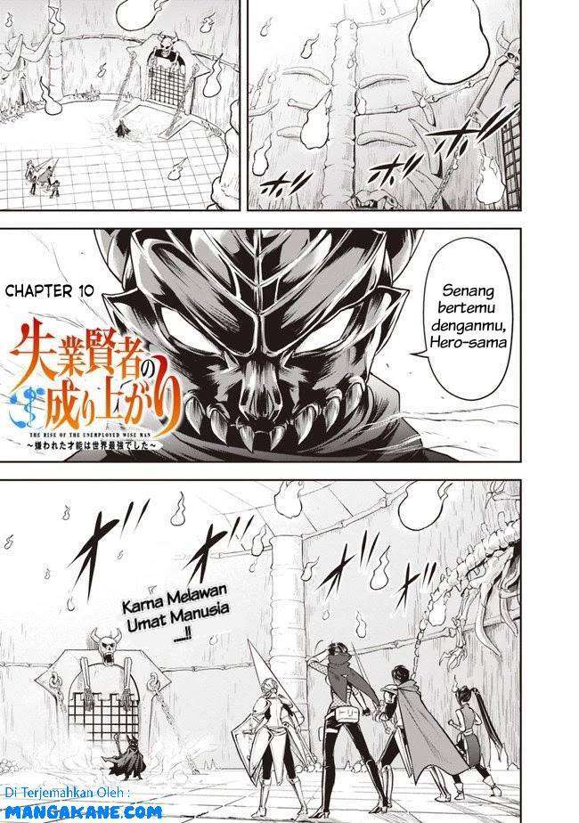 Shitsugyou Kenja no Nariagari Chapter 10 Bahasa Indonesia