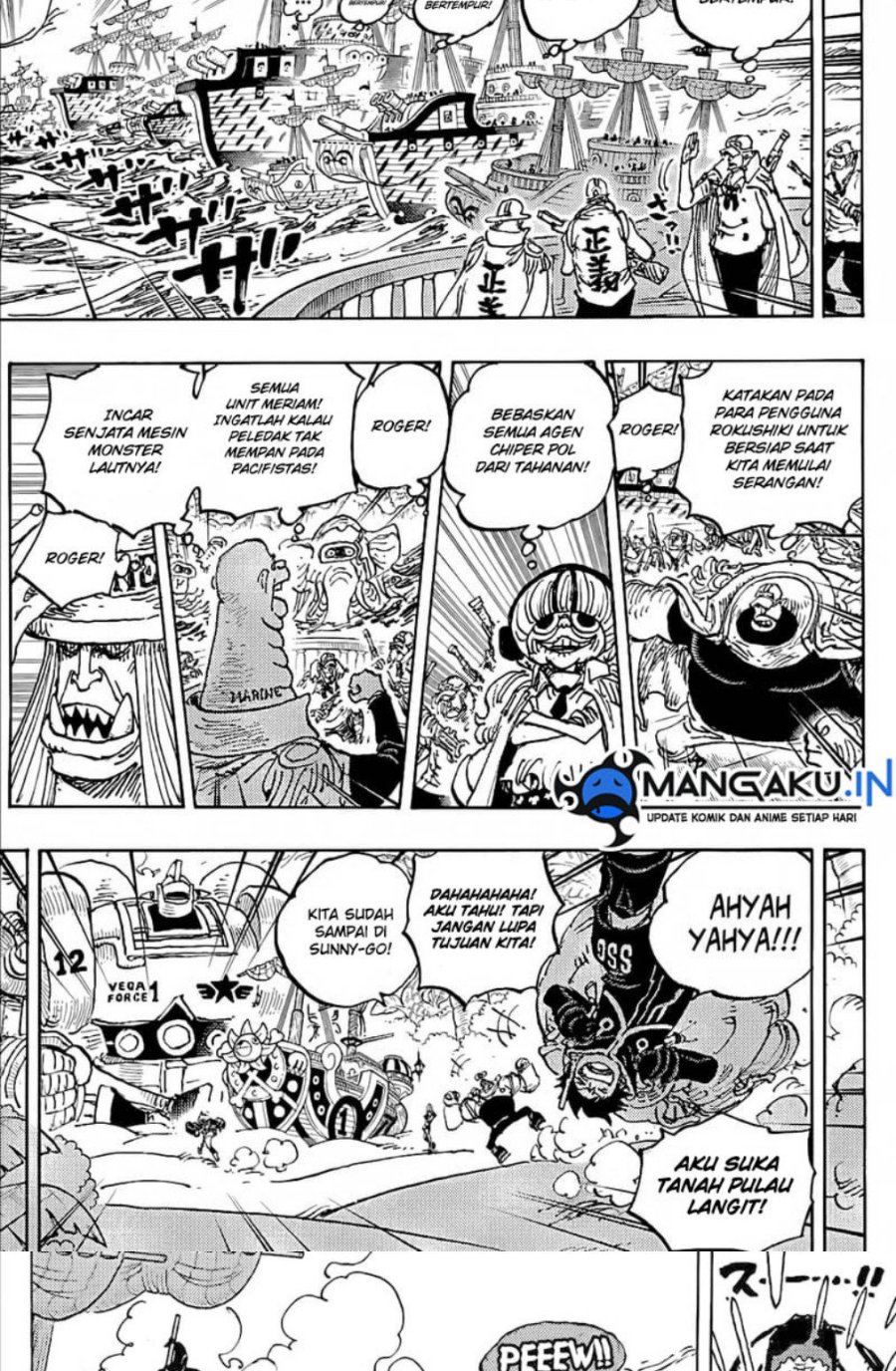 One Piece Chapter 1090 HQ Bahasa Indonesia