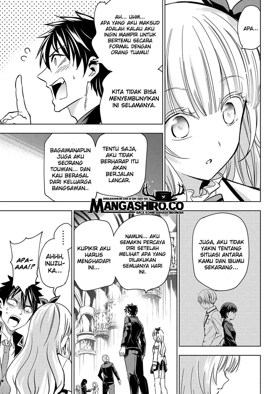 Kishuku Gakkou no Juliet Chapter 102 Bahasa Indonesia