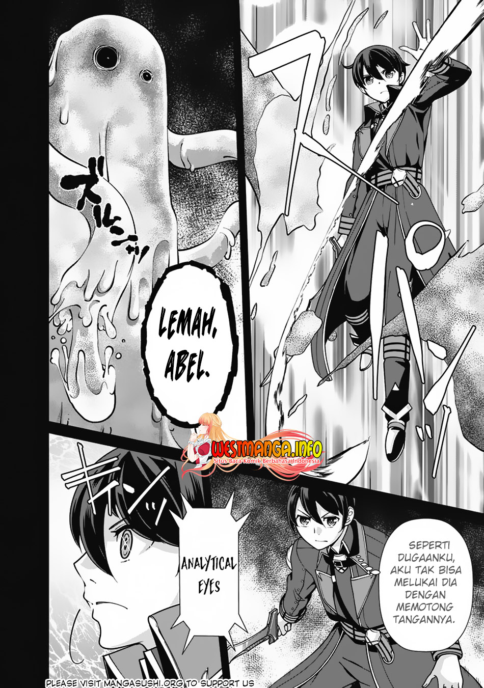 Rettou Me no Tensei Majutsushi Shiitage Rareta Moto Yuusha wa Mirai no Sekai o Yoyuu de Ikinuku Chapter 106 Bahasa Indonesia