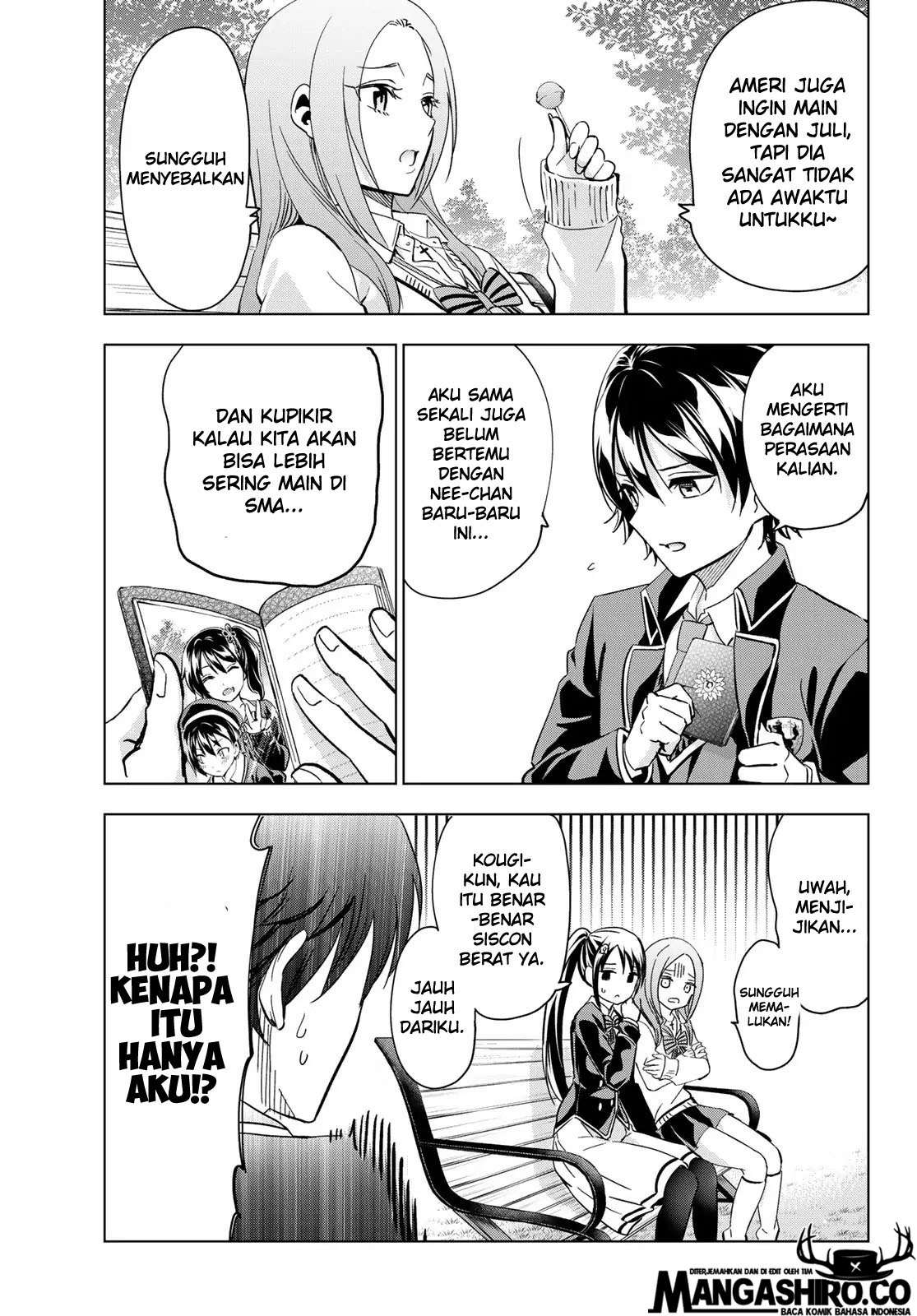 Kishuku Gakkou no Juliet Chapter 99 Bahasa Indonesia