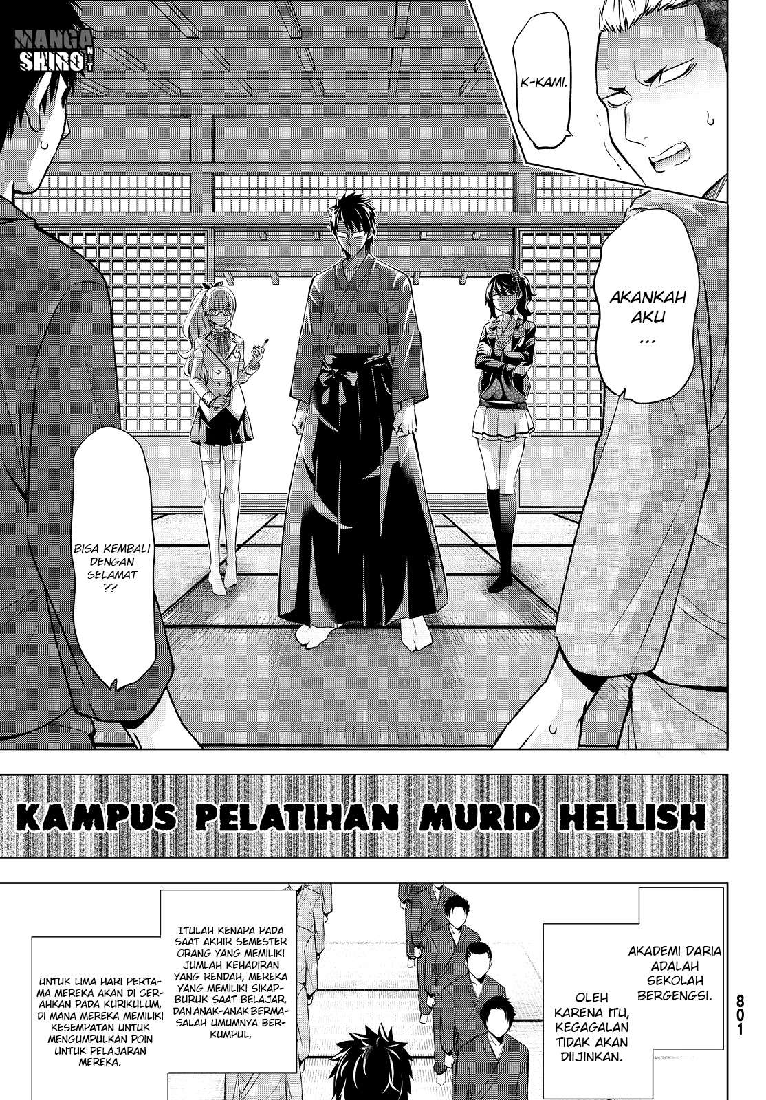 Kishuku Gakkou no Juliet Chapter 24 Bahasa Indonesia