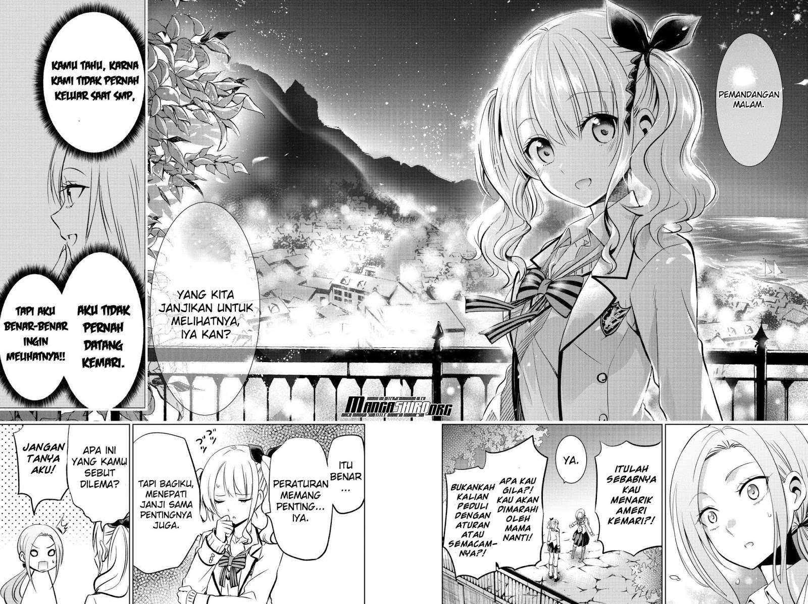 Kishuku Gakkou no Juliet Chapter 74 Bahasa Indonesia