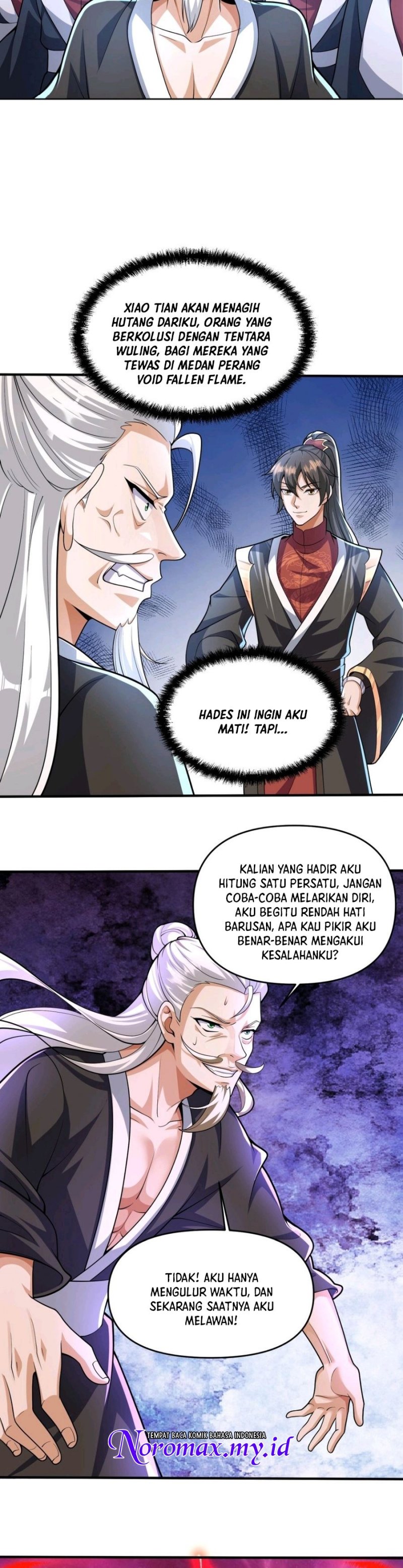 It’s Over! The Queen’s Soft Rice Husband is Actually Invincible Chapter 240 Bahasa Indonesia