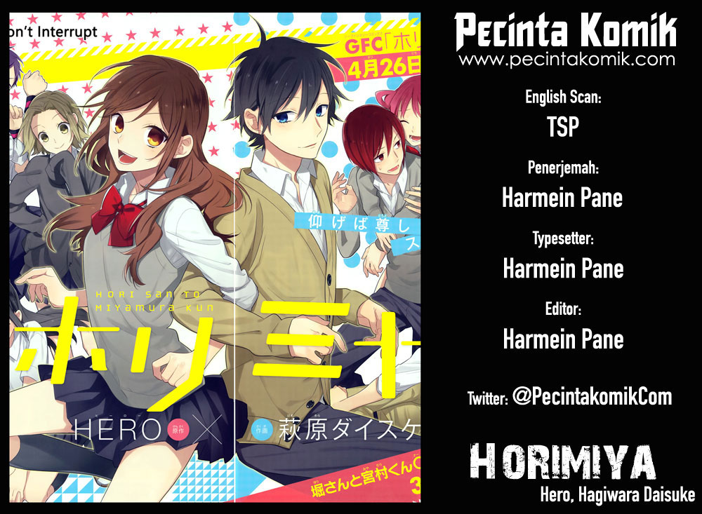 KomiknHorimiya Chapter 33