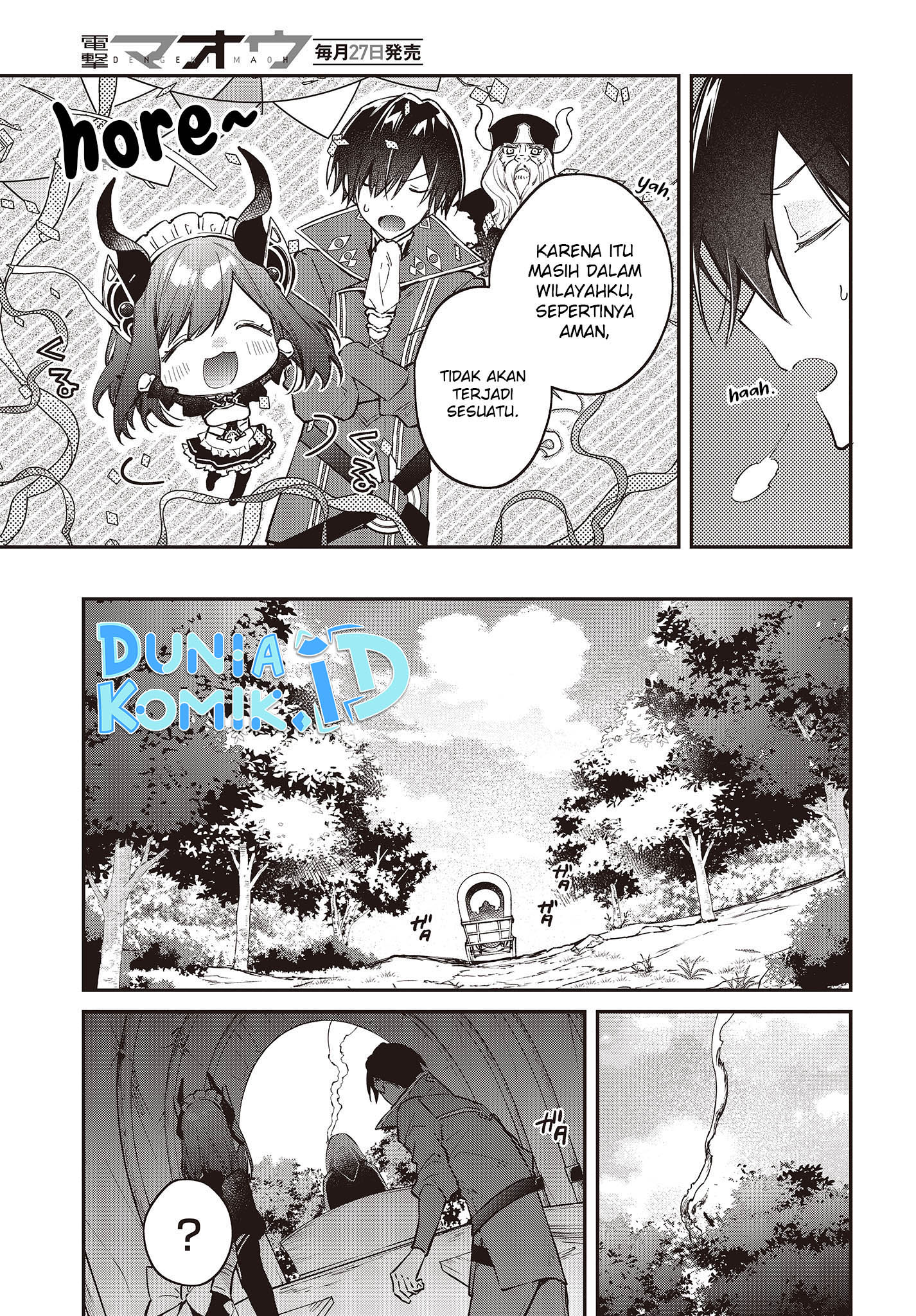 Realist Maou Niyoru Seiiki Naki Isekai Kaikaku Chapter 47 Bahasa Indonesia