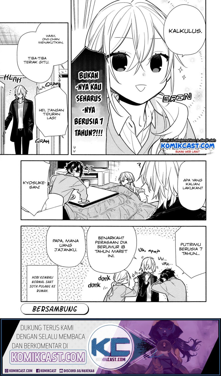 KomiknHorimiya Chapter 113