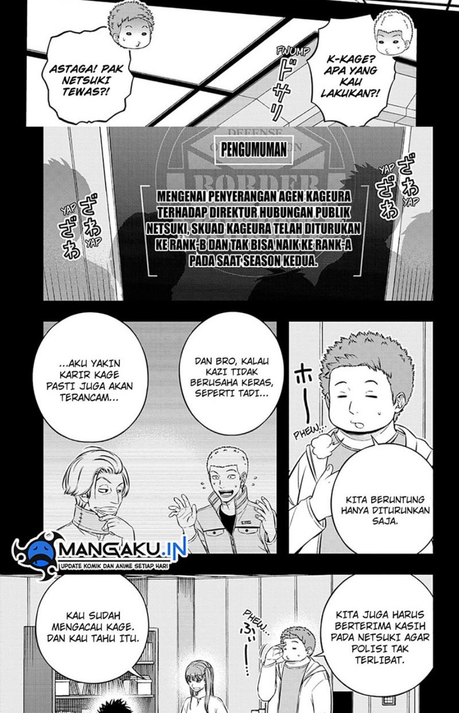 World Trigger Chapter 236 Bahasa Indonesia